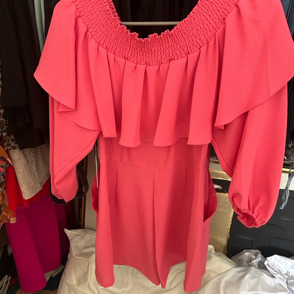 1. State Juniberry Ruffle Romper - Picture 4 of 5